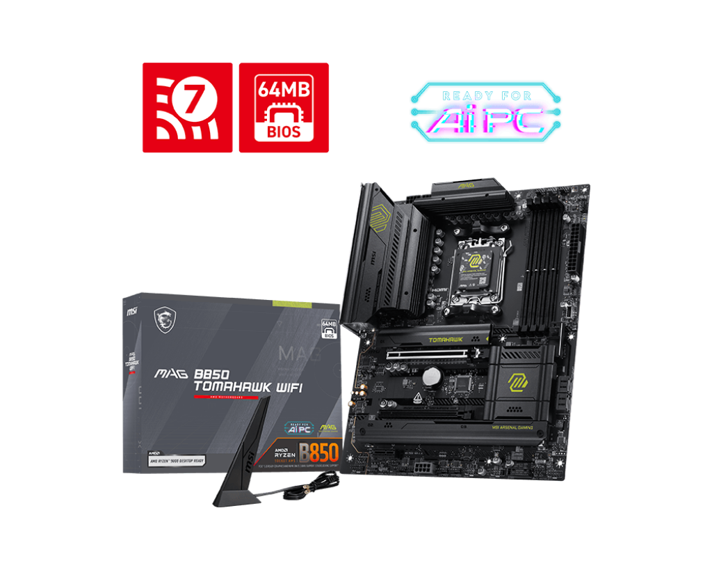 MAG B850 TOMAHAWK WIFI | MSI Scheda Madre