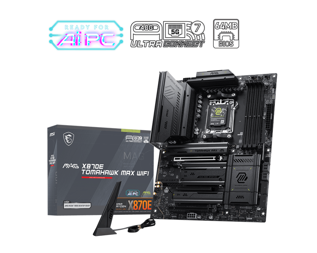 MAG X870E TOMAHAWK MAX WIFI | MSI Scheda Madre