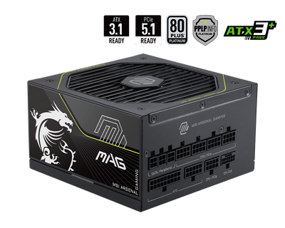MAG A1200PLS PCIE5 | MSI Alimentatori