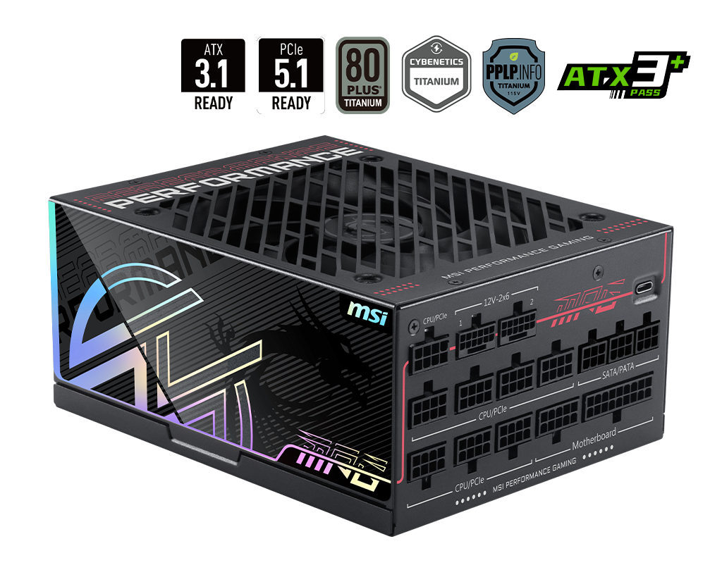 MPG Ai1300TS PCIE5 | MSI Alimentatori