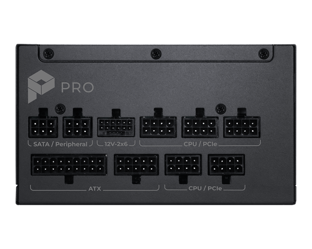 PRO A850PL PCIE5 | MSI Alimentatori