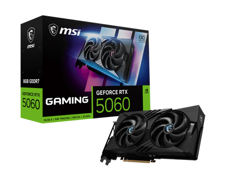 GeForce RTX 5060 8G GAMING OC V1 - Store Ufficiale MSI | MSI Italia