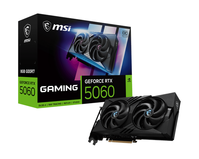 GeForce RTX 5060 8G GAMING OC V1 - Store Ufficiale MSI | MSI Italia