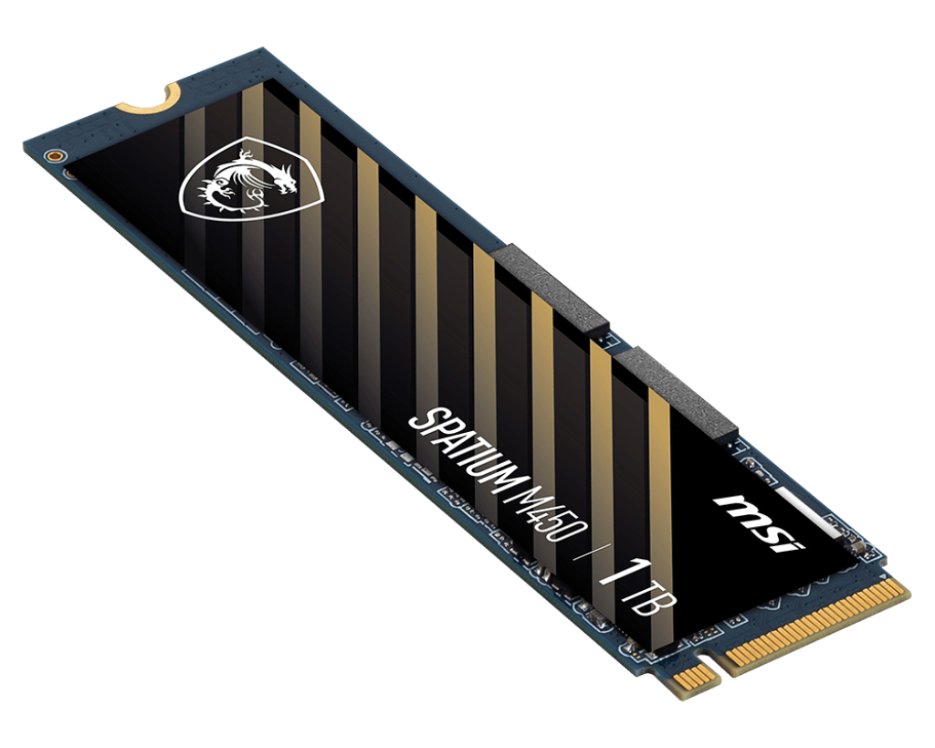 SPATIUM M450 PCIe 4.0 NVMe M.2 1TB V1  | MSI SSD - MSI e-Shop | Ufficiale MSI Italia