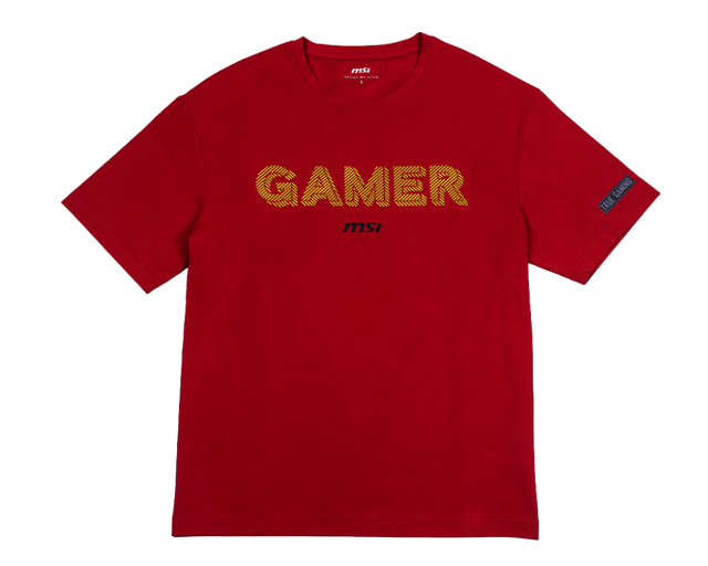 Gamer Series Cooling T-shirt—Brick Red - MSI e-Shop | Ufficiale MSI Italia