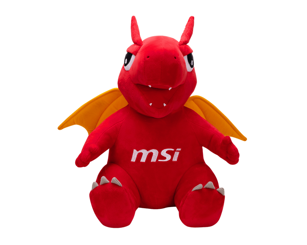 Peluche mascotte Lucky