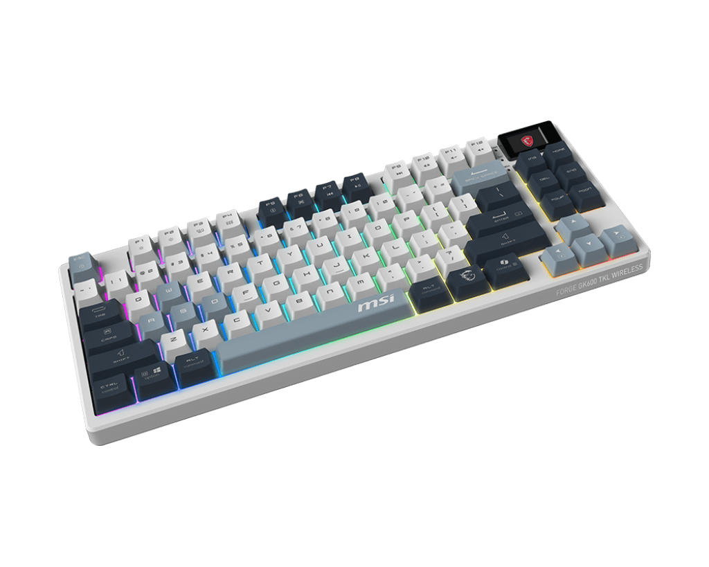 FORGE GK600 TKL W SKY IT | MSI Tastiera - MSI e-Shop | Ufficiale MSI Italia