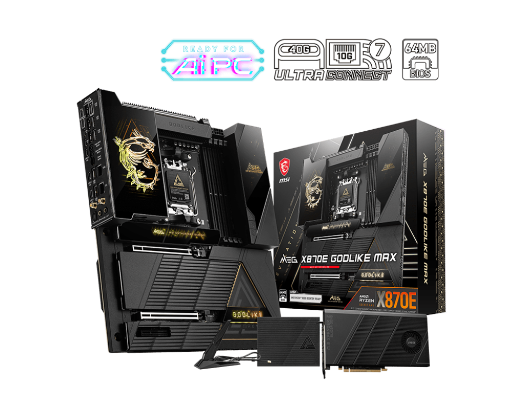 MEG X870E GODLIKE MAX - Store Ufficiale MSI | MSI Italia