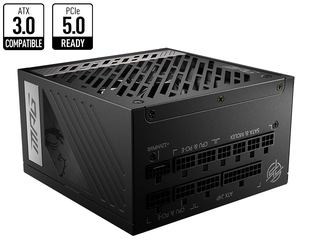 MPG A1000G PCIE5 | MSI Alimentatori
