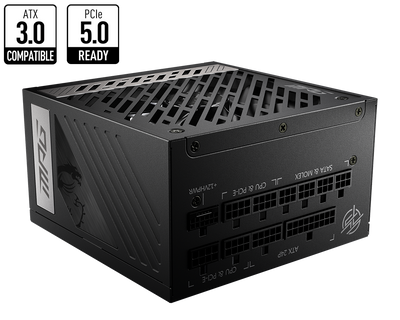 MPG A1000G PCIE5 | MSI Alimentatori