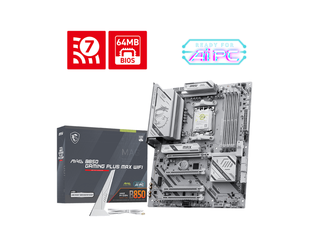 MAG B850 GAMING PLUS MAX WIFI | MSI Scheda Madre