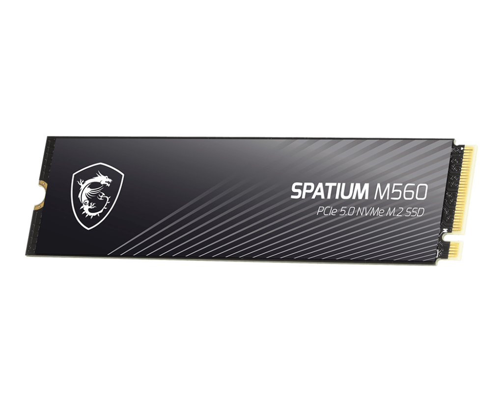 SPATIUM M560 PCIe 5.0 NVMe M.2 2TB | MSI SSD - MSI e-Shop | Ufficiale MSI Italia