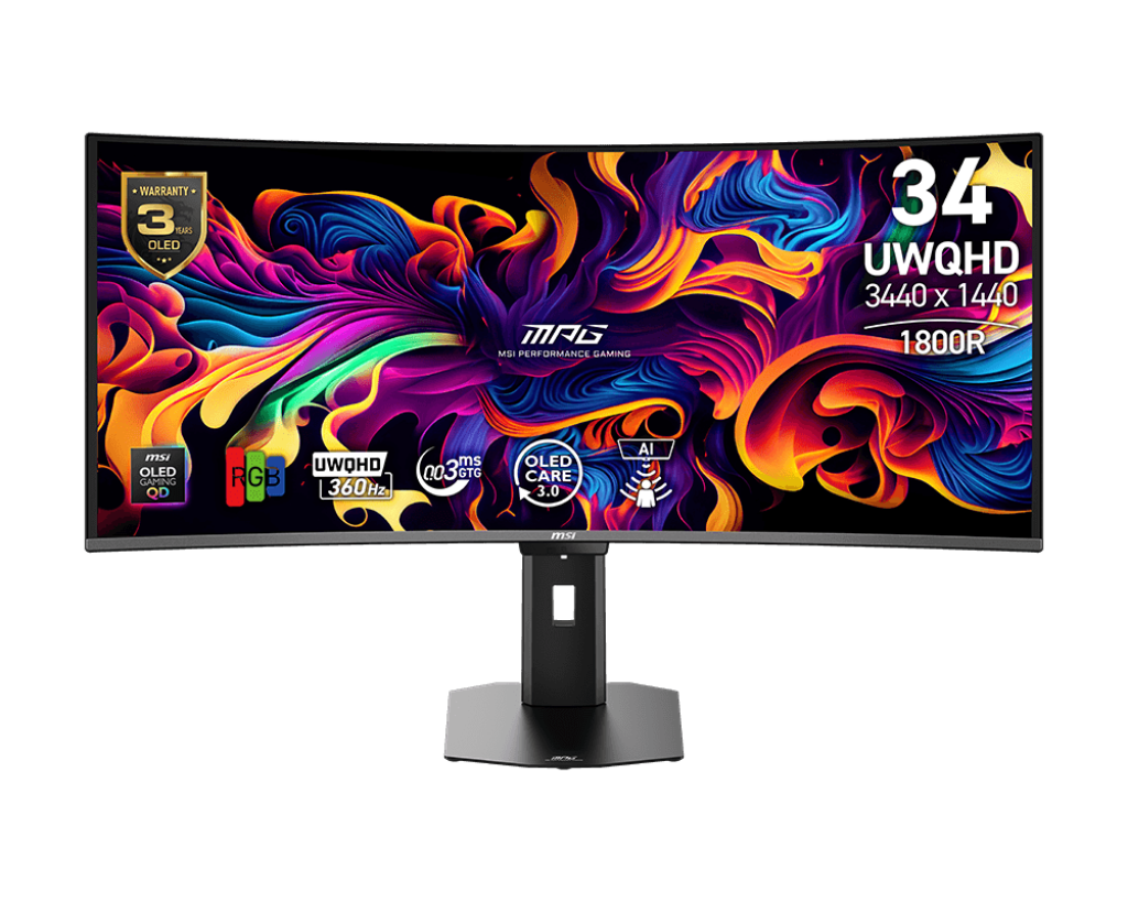 MPG 341CQR QD-OLED X36 | MSI Monitor Gaming