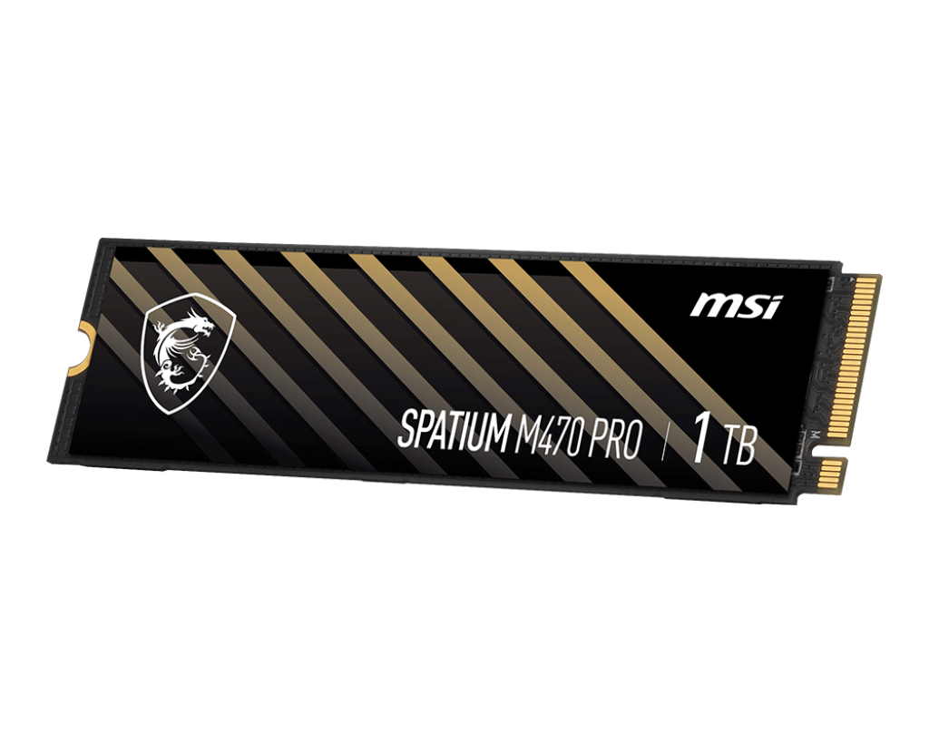 SPATIUM M470 PRO PCIe 4.0 NVMe M.2 1TB  | MSI SSD - MSI e-Shop | Ufficiale MSI Italia
