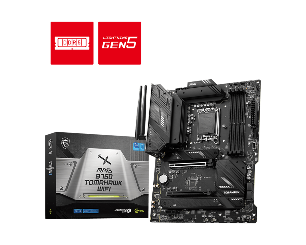 MAG B760 TOMAHAWK WIFI | MSI Scheda Madre