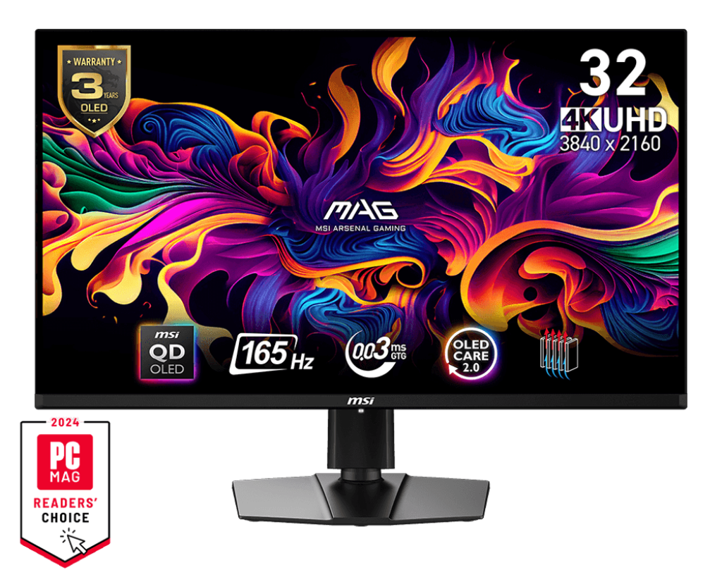 MAG 321UP QD-OLED | MSI Monitor Gaming