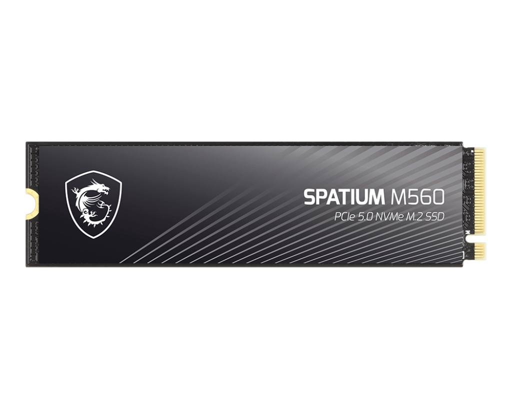 SPATIUM M560 PCIe 5.0 NVMe M.2 2TB | MSI SSD - MSI e-Shop | Ufficiale MSI Italia