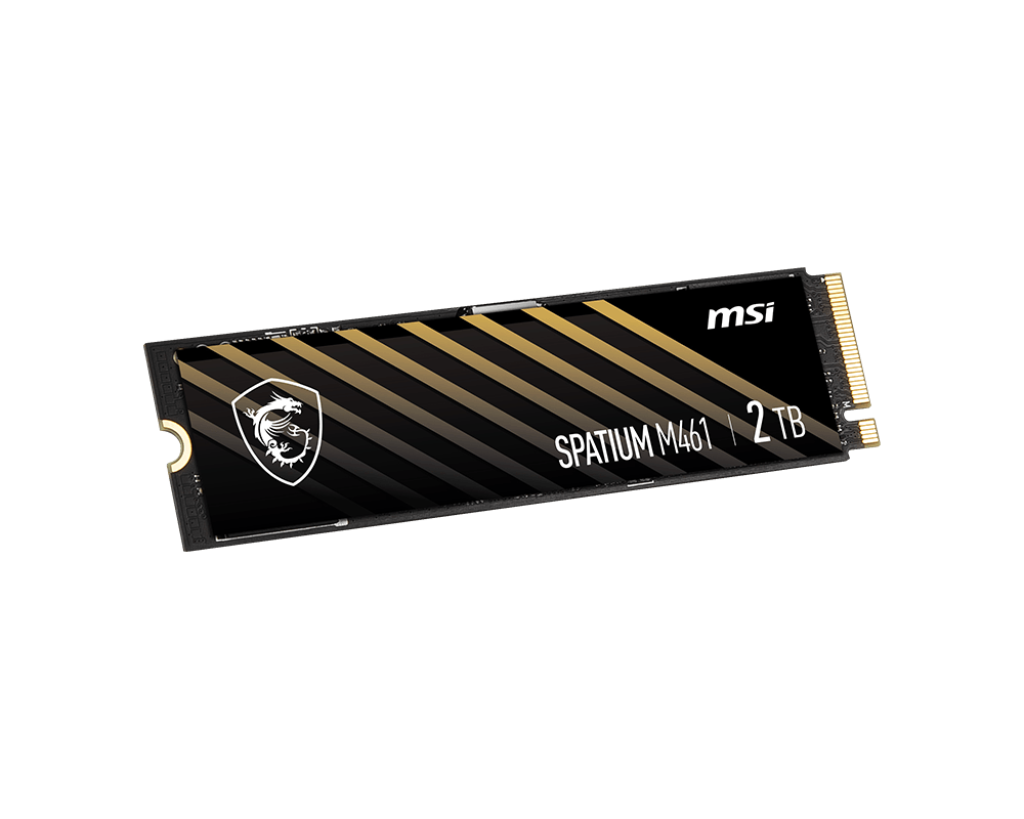 SPATIUM M461 PCIe 4.0 NVMe M.2 1TB  | MSI SSD - MSI e-Shop | Ufficiale MSI Italia