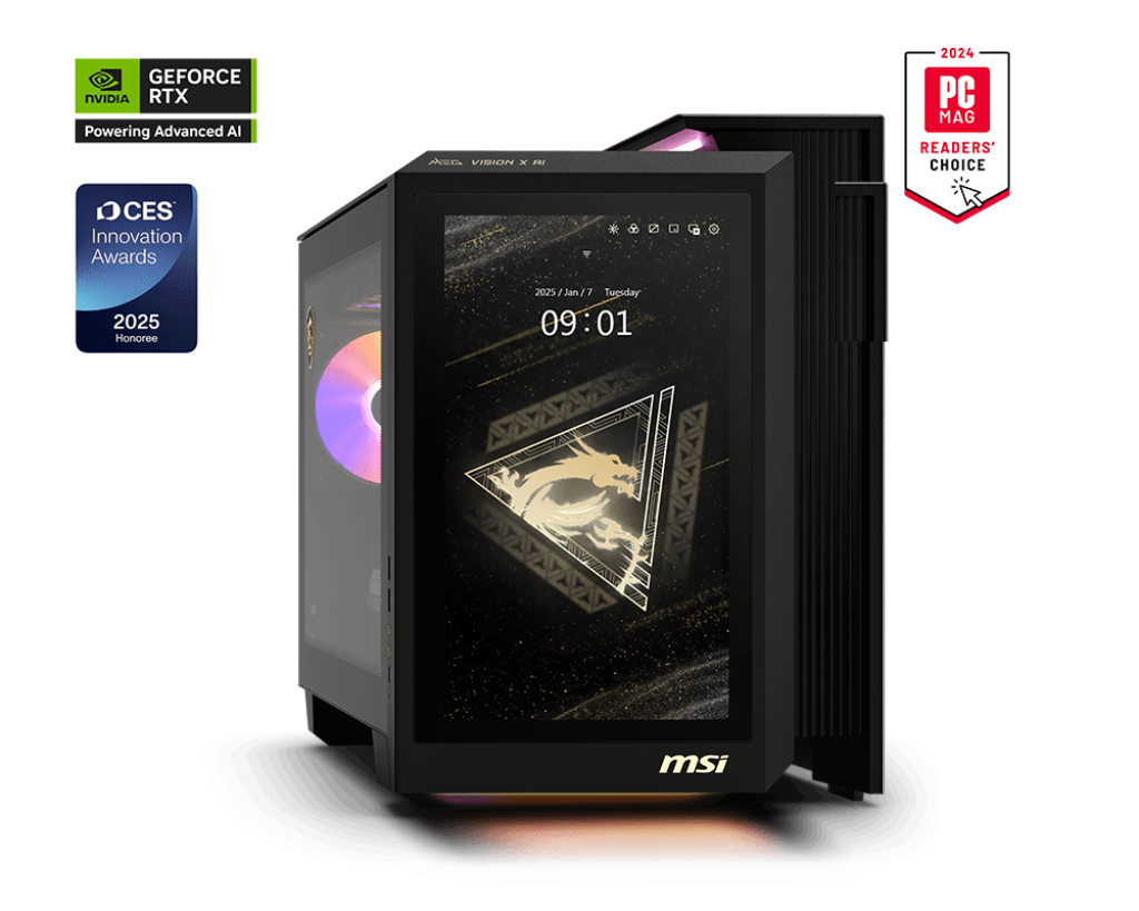 MEG Vision X AI 2NVV7-004EU | MSI Desktop Gaming - MSI e-Shop | Ufficiale MSI Italia
