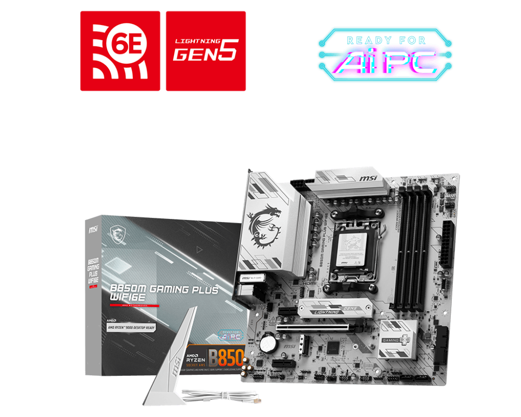 B850M GAMING PLUS WIFI6E | MSI Scheda Madre