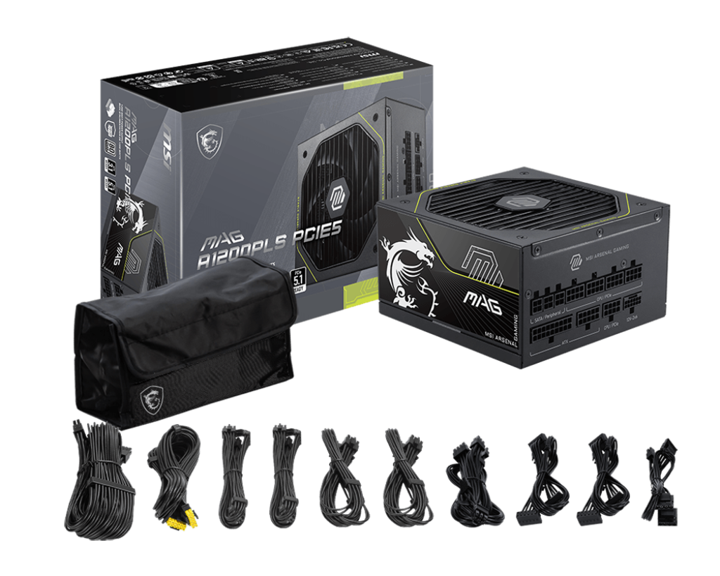 MAG A1200PLS PCIE5 | MSI Alimentatori