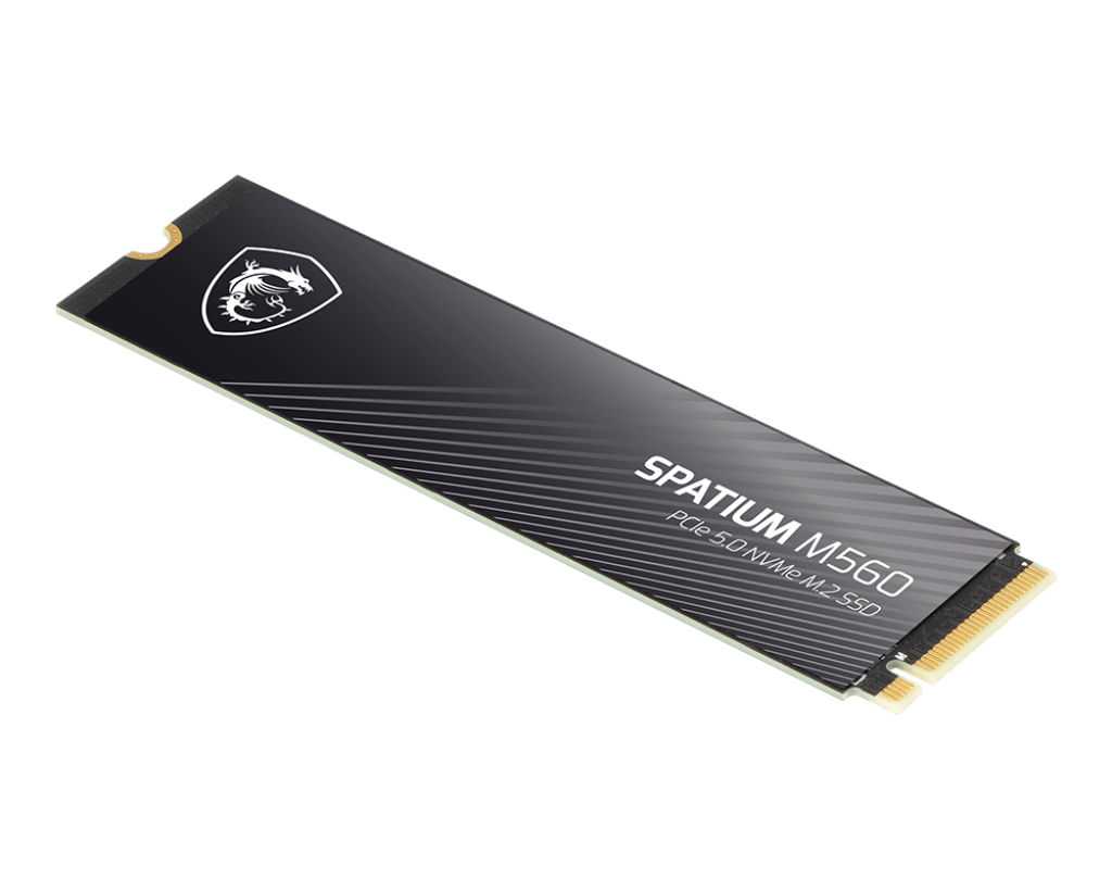 SPATIUM M560 PCIe 5.0 NVMe M.2 1TB  | MSI SSD - MSI e-Shop | Ufficiale MSI Italia