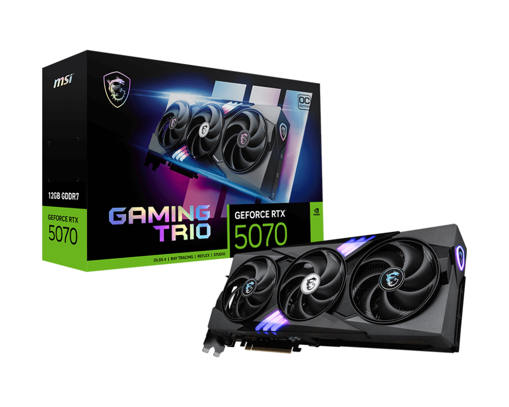 GeForce RTX 5070 12G GAMING TRIO OC