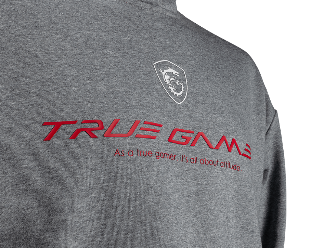 MSI Felpa con cappuccio in cotone True Gamer