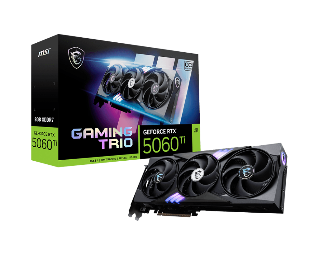 GeForce RTX 5060 Ti 8G GAMING TRIO OC