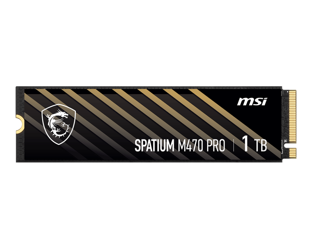 SPATIUM M470 PRO PCIe 4.0 NVMe M.2 1TB  | MSI SSD - MSI e-Shop | Ufficiale MSI Italia
