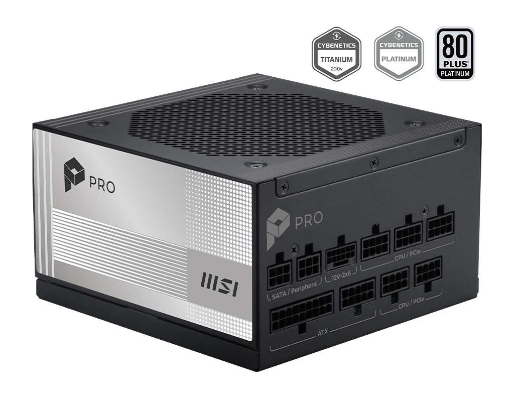 PRO A850PL PCIE5 | MSI Alimentatori