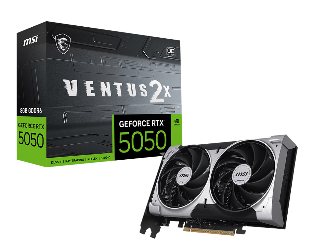 GeForce RTX 5050 8G VENTUS 2X OC