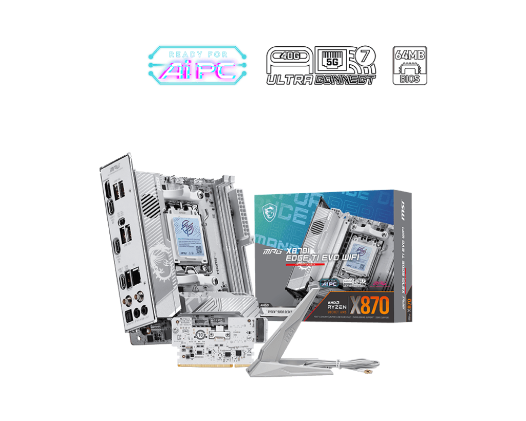 MPG X870I EDGE TI EVO WIFI | MSI Scheda Madre