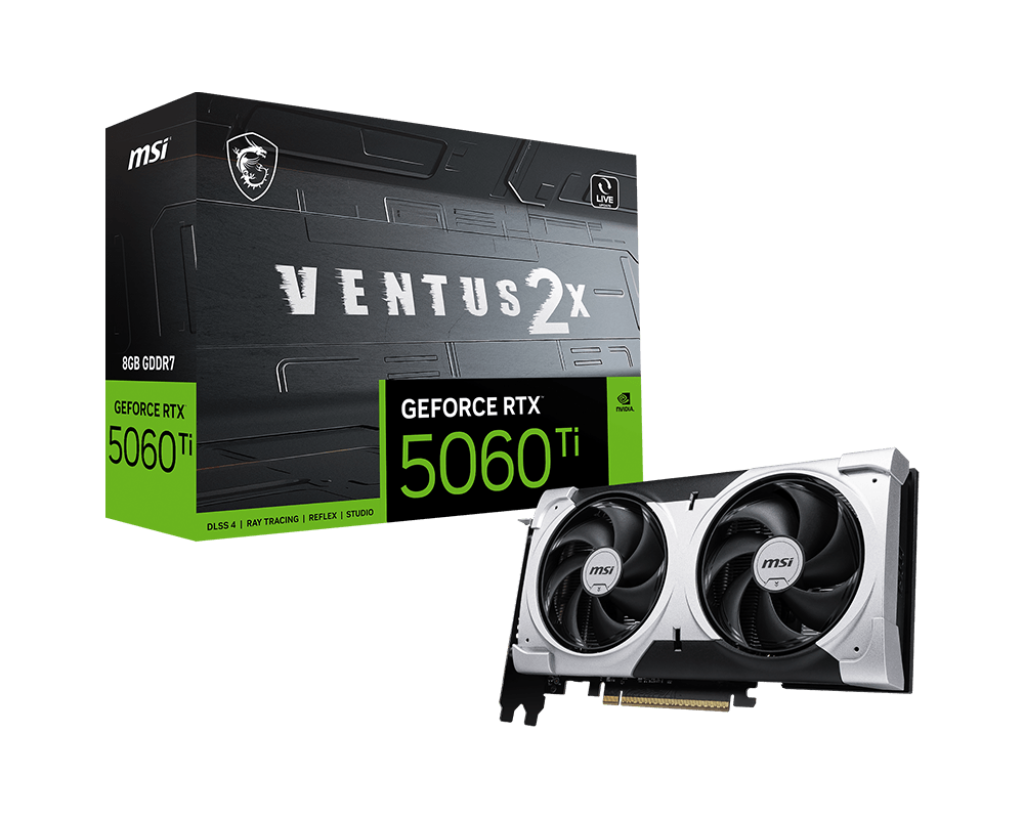 GeForce RTX 5060 Ti 8G VENTUS 2X PLUS