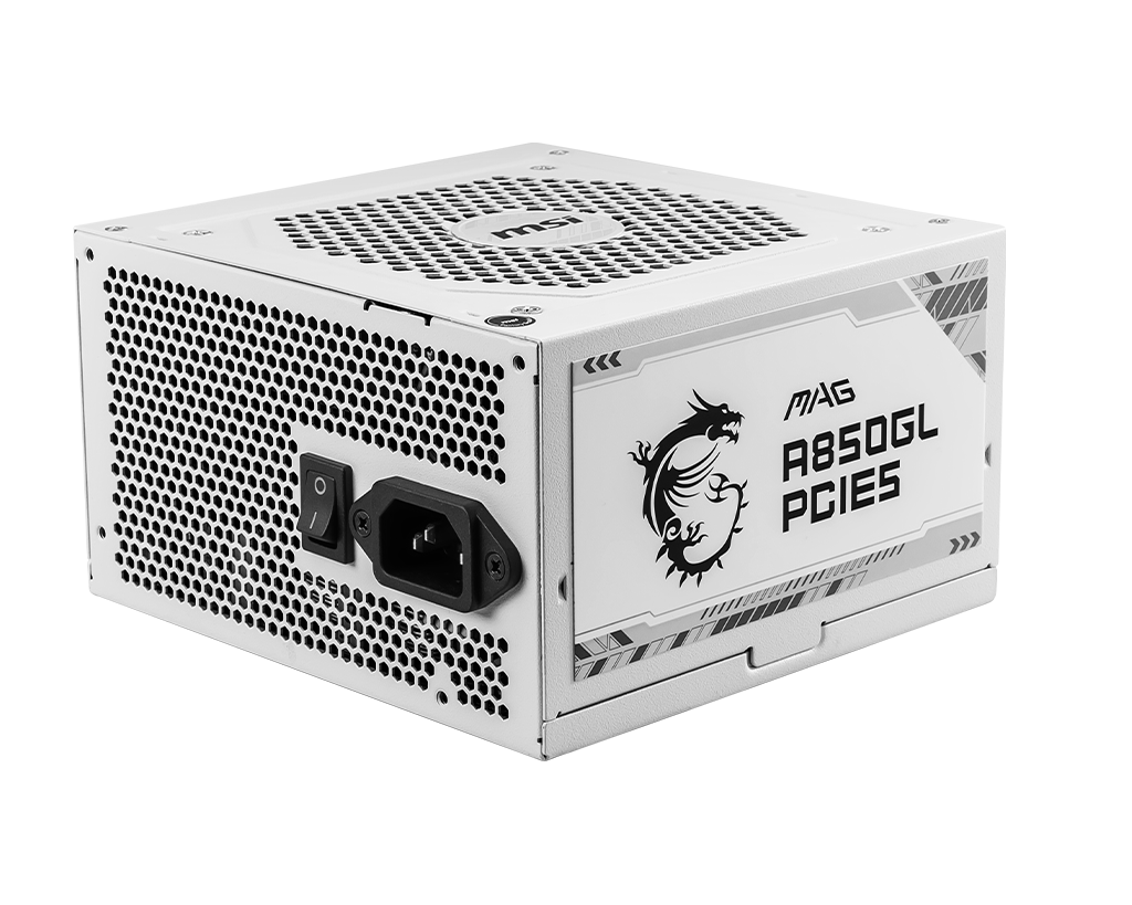 MAG A850GL PCIE5 WHITE | MSI Alimentatori