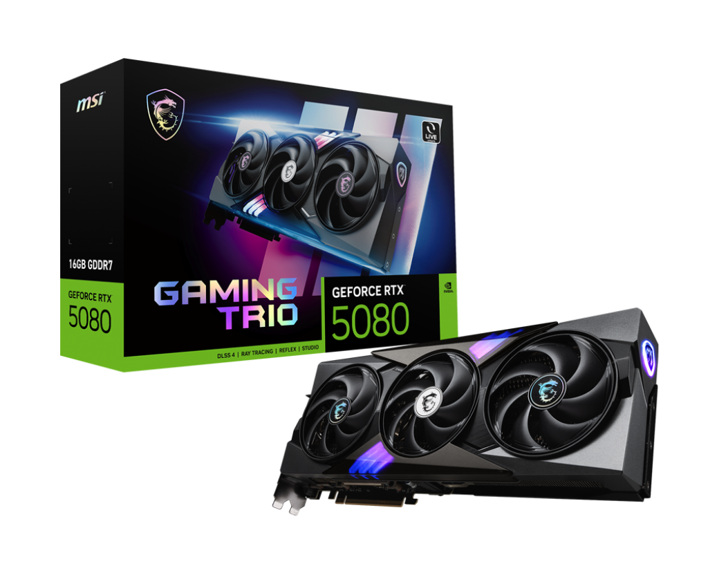 GeForce RTX 5080 16G GAMING TRIO