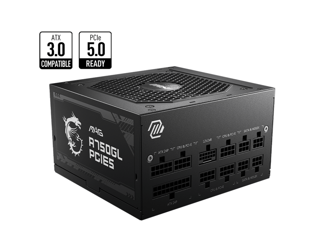 MAG A750GL PCIE5 | MSI Alimentatori - MSI e-Shop | Ufficiale MSI Italia