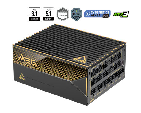 MEG Ai1600T PCIE5 | MSI Alimentatori - MSI e-Shop | Ufficiale MSI Italia