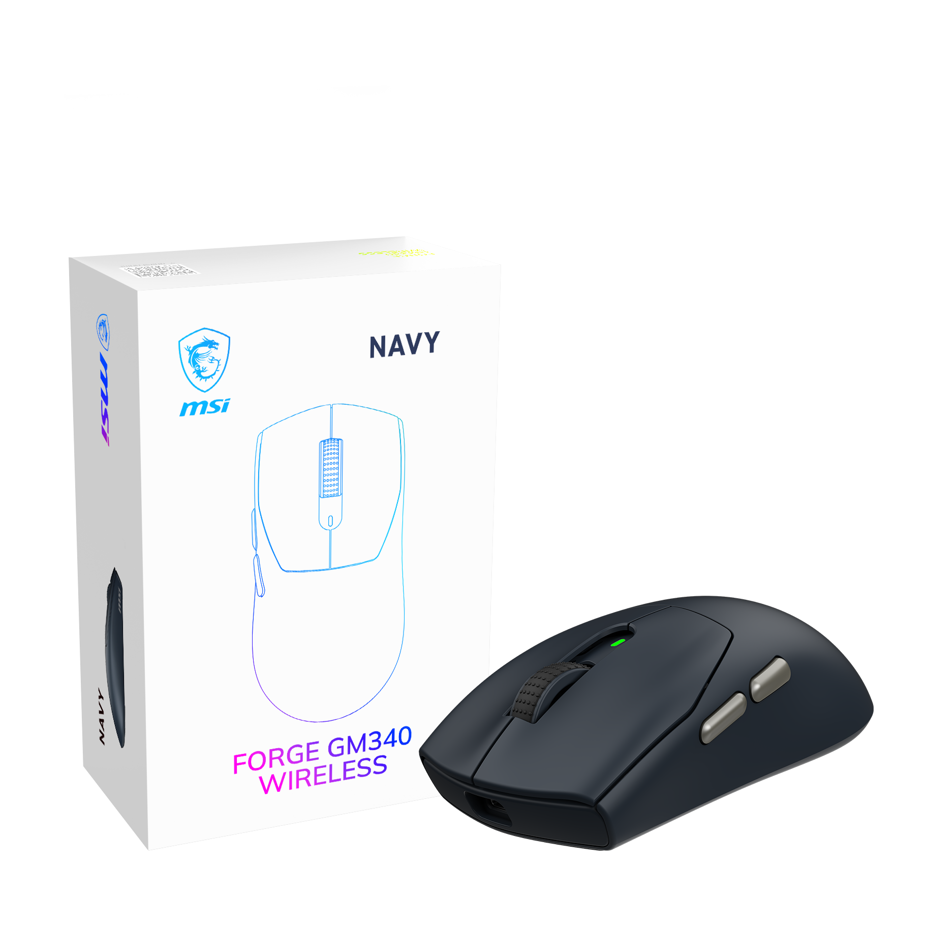 FORGE GM340 W NAVY - Store Ufficiale MSI | MSI Italia