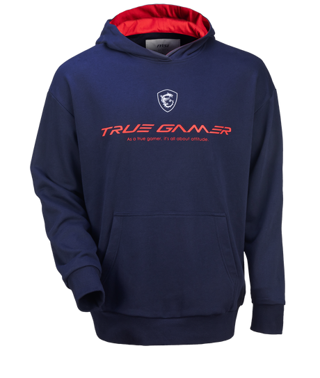 MSI Felpa con cappuccio in cotone True Gamer