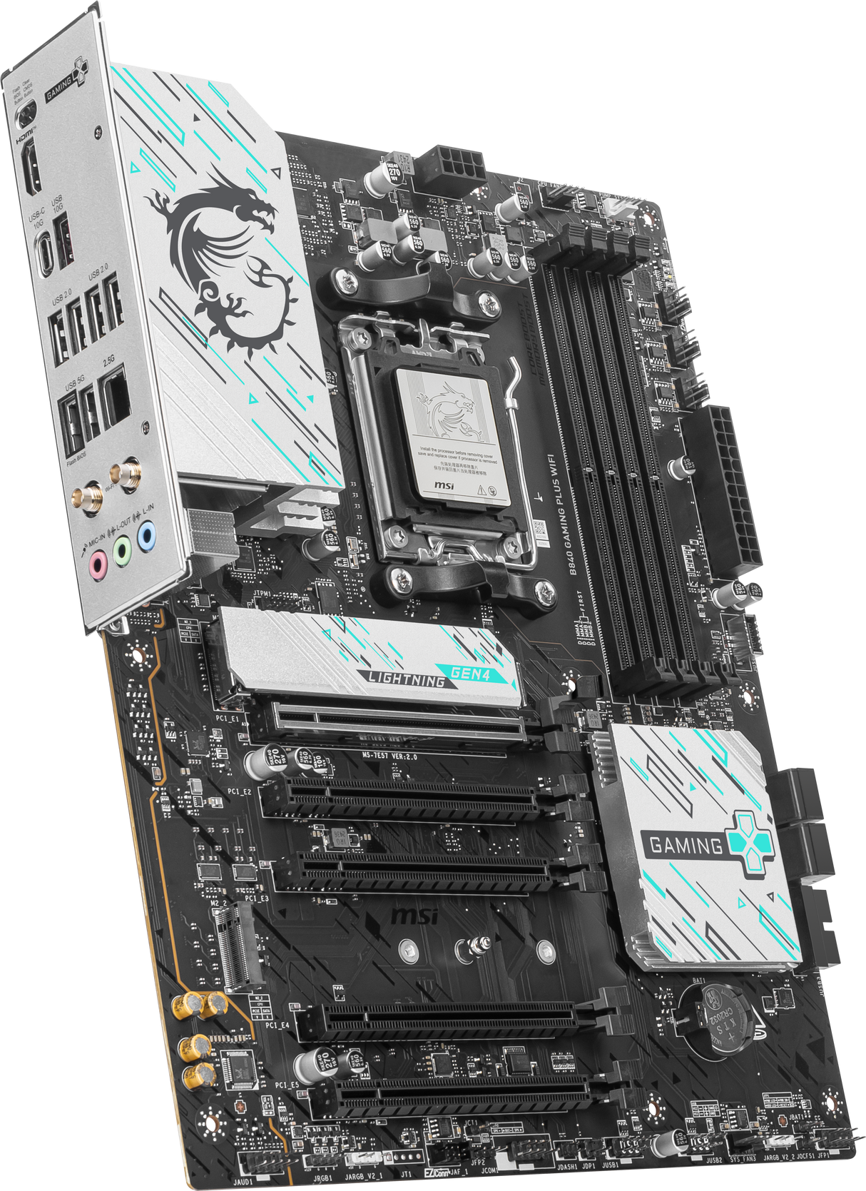 B840 GAMING PLUS WIFI | MSI Scheda Madre - MSI e-Shop | Ufficiale MSI Italia