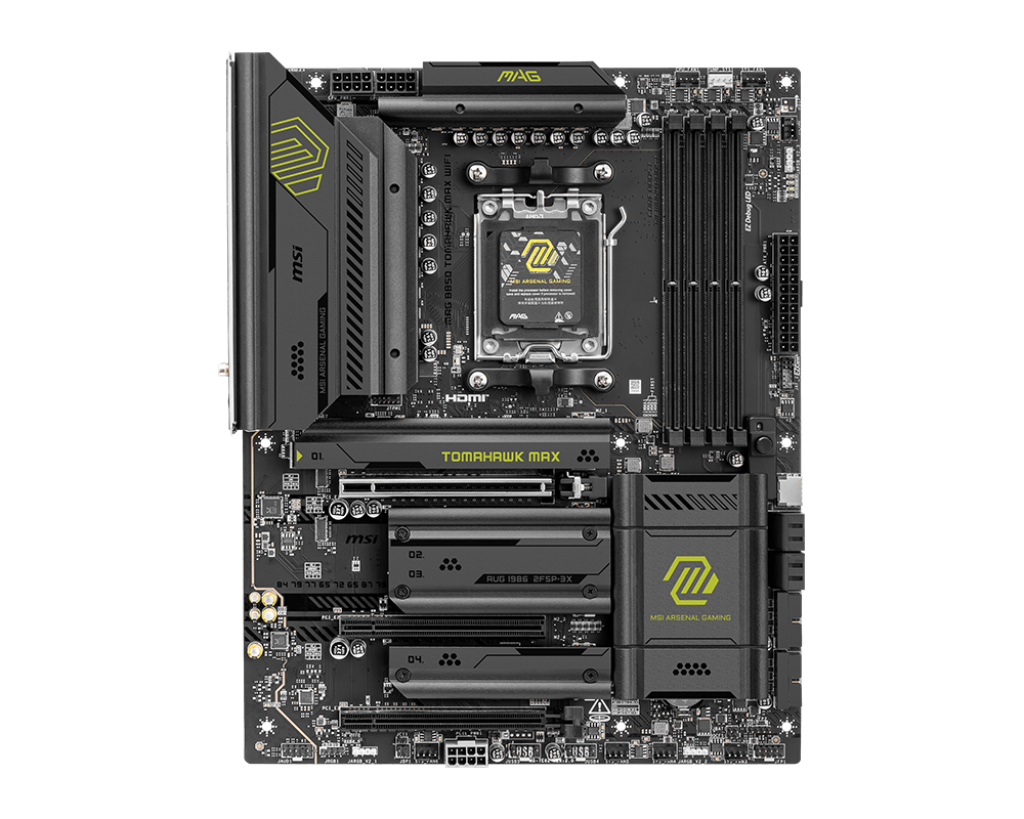 MAG B850 TOMAHAWK MAX WIFI | MSI Scheda Madre - MSI e-Shop | Ufficiale MSI Italia