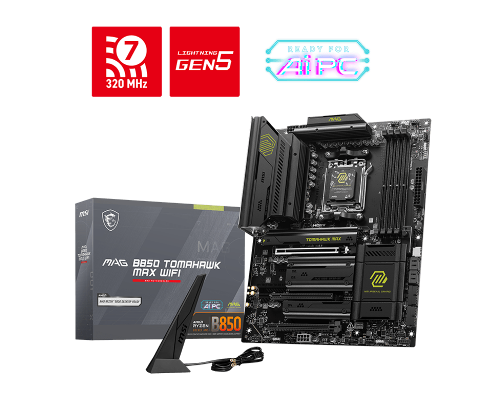 MAG B850 TOMAHAWK MAX WIFI | MSI Scheda Madre - MSI e-Shop | Ufficiale MSI Italia