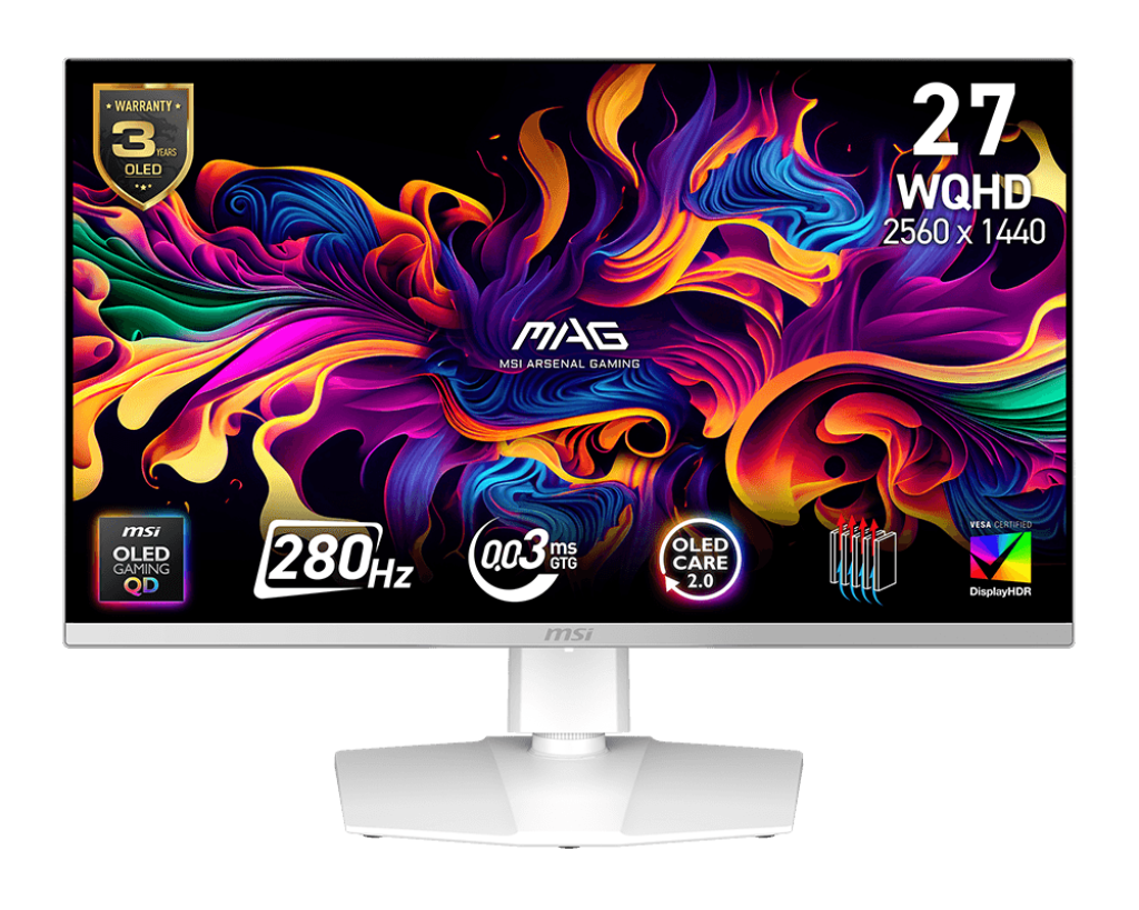 MAG 272QPW QD-OLED X28 | MSI Monitor Gaming - MSI e-Shop | Ufficiale MSI Italia