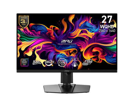 MPG 271QR QD-OLED X50 | MSI Monitor Gaming - MSI e-Shop | Ufficiale MSI Italia