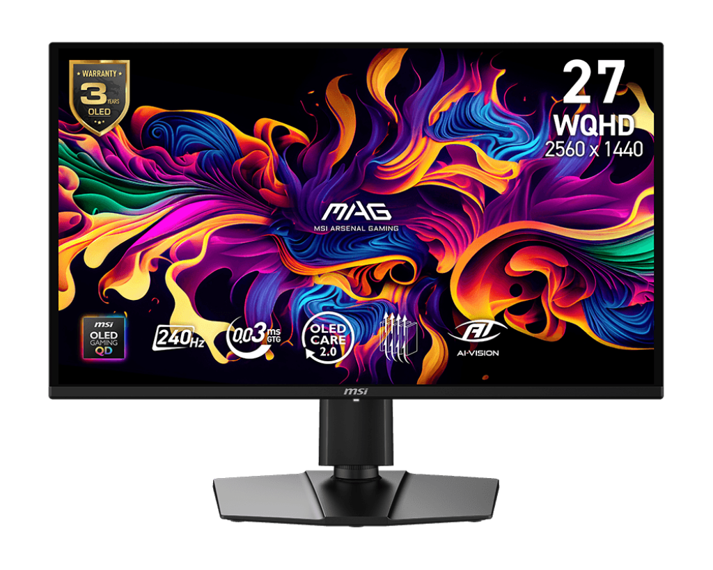 MAG 274QP QD-OLED X24 | MSI Monitor Gaming - MSI e-Shop | Ufficiale MSI Italia