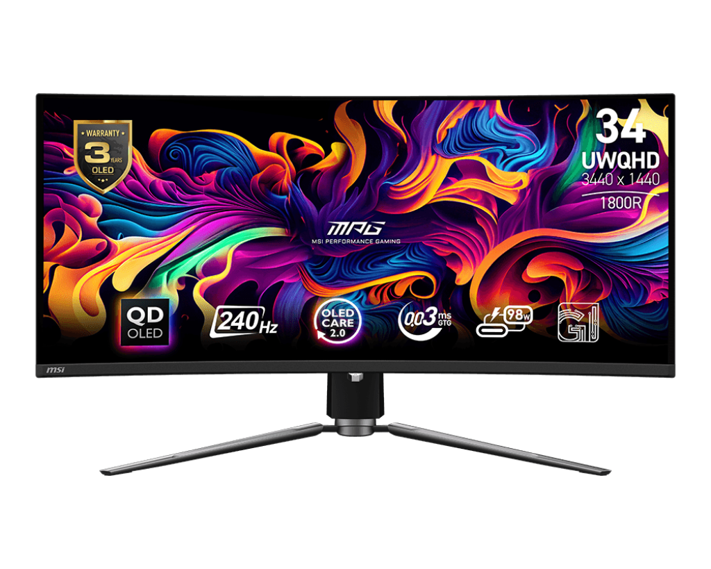 MPG 341CQPX QD-OLED | MSI Monitor Gaming - MSI e-Shop | Ufficiale MSI Italia