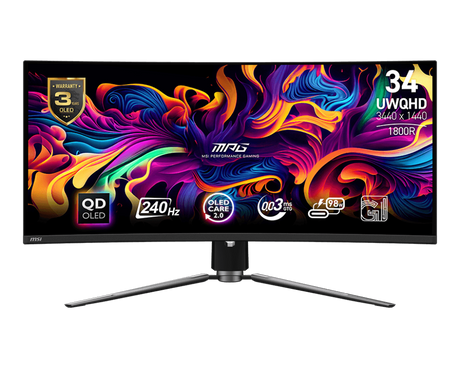 MPG 341CQPX QD-OLED | MSI Monitor Gaming - MSI e-Shop | Ufficiale MSI Italia