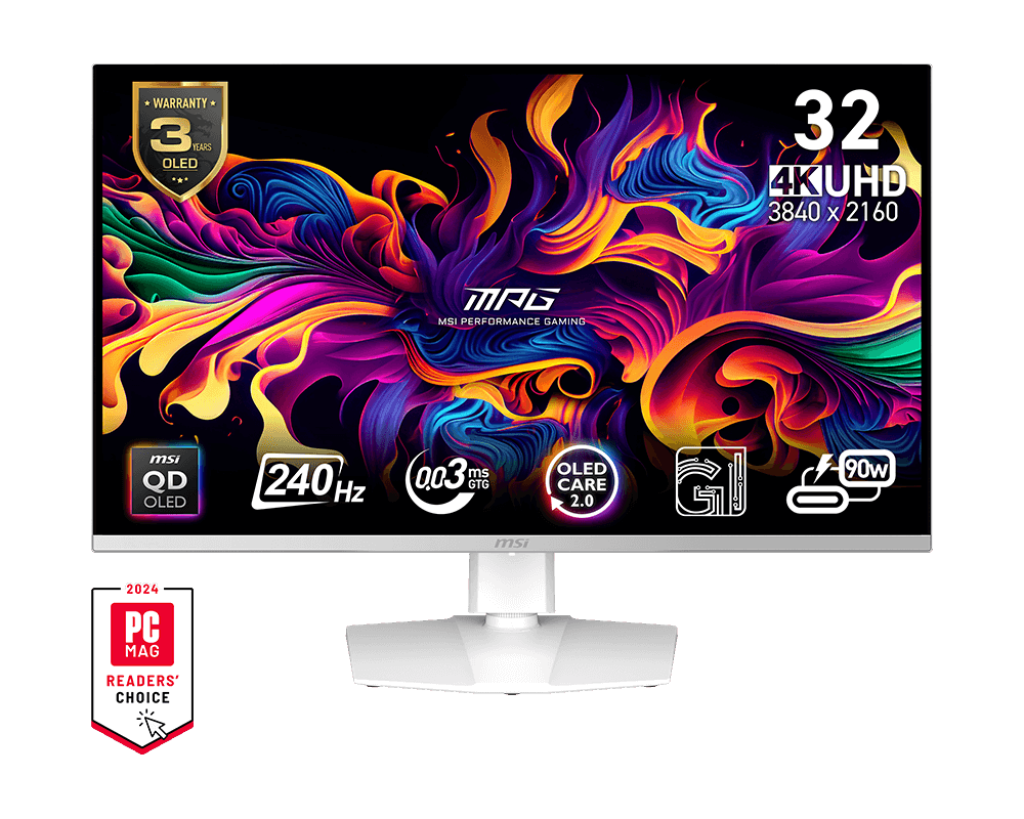 MPG 321URXW QD-OLED | MSI Monitor Gaming - MSI e-Shop | Ufficiale MSI Italia
