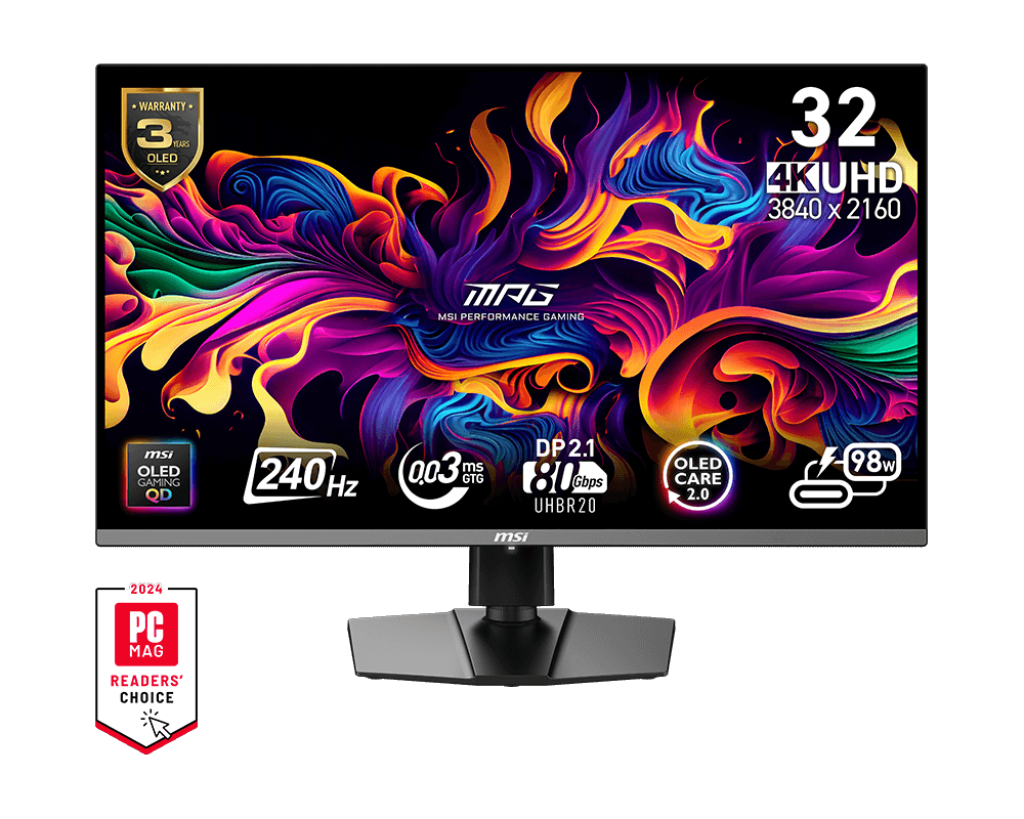 MPG 322URX QD-OLED | MSI Monitor Gaming - MSI e-Shop | Ufficiale MSI Italia
